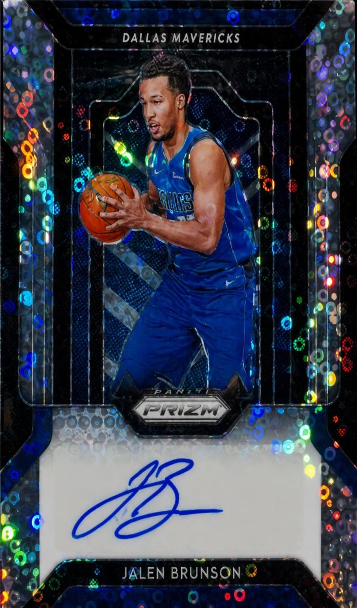 2018 Panini Prizm Jalen Brunson [Gold] #FR-JBR card