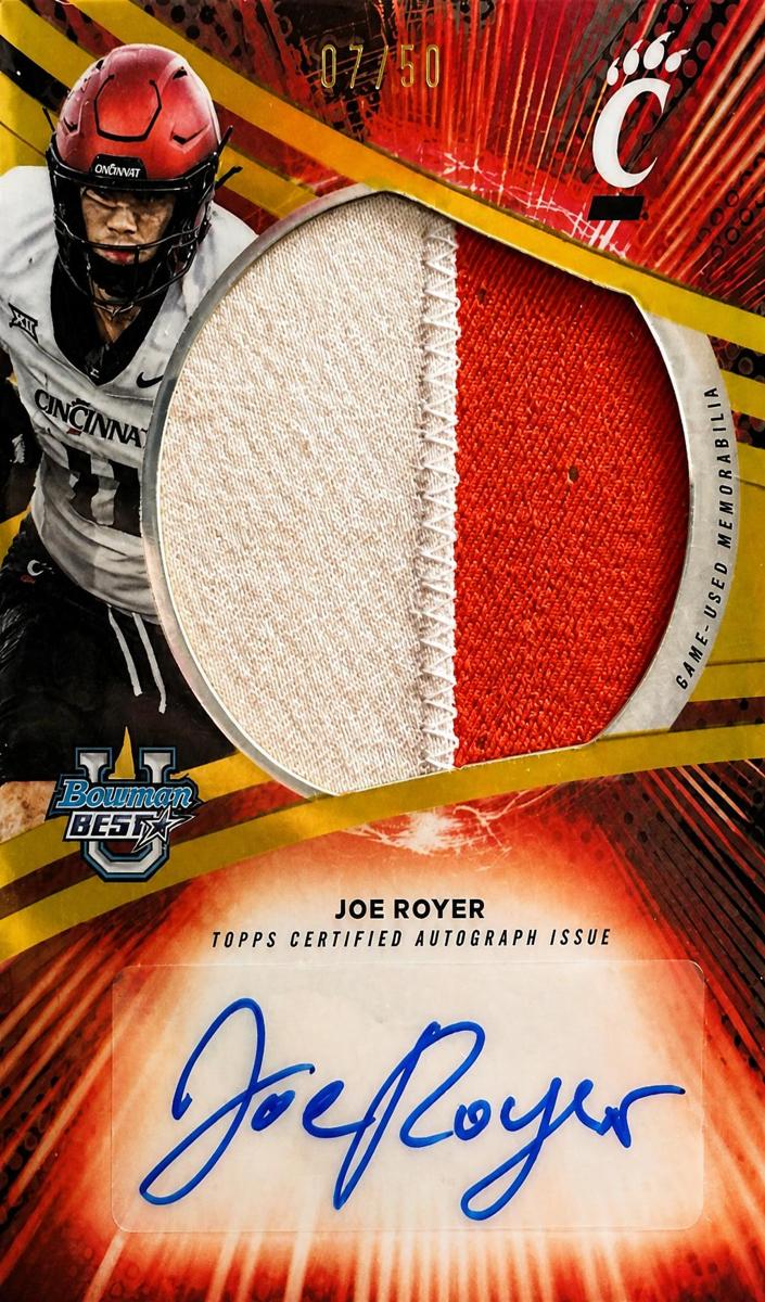 2025 Joe Royer #JRA-JR