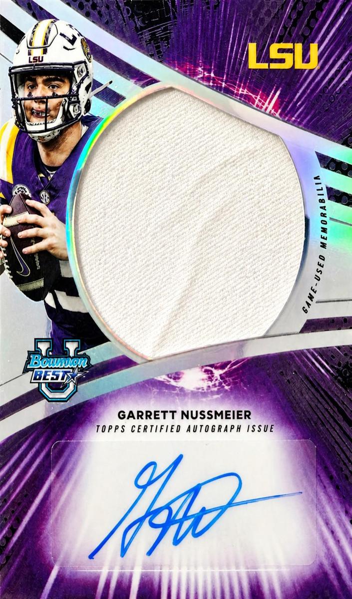 2025 Garrett Nussmeier #JRA-GN