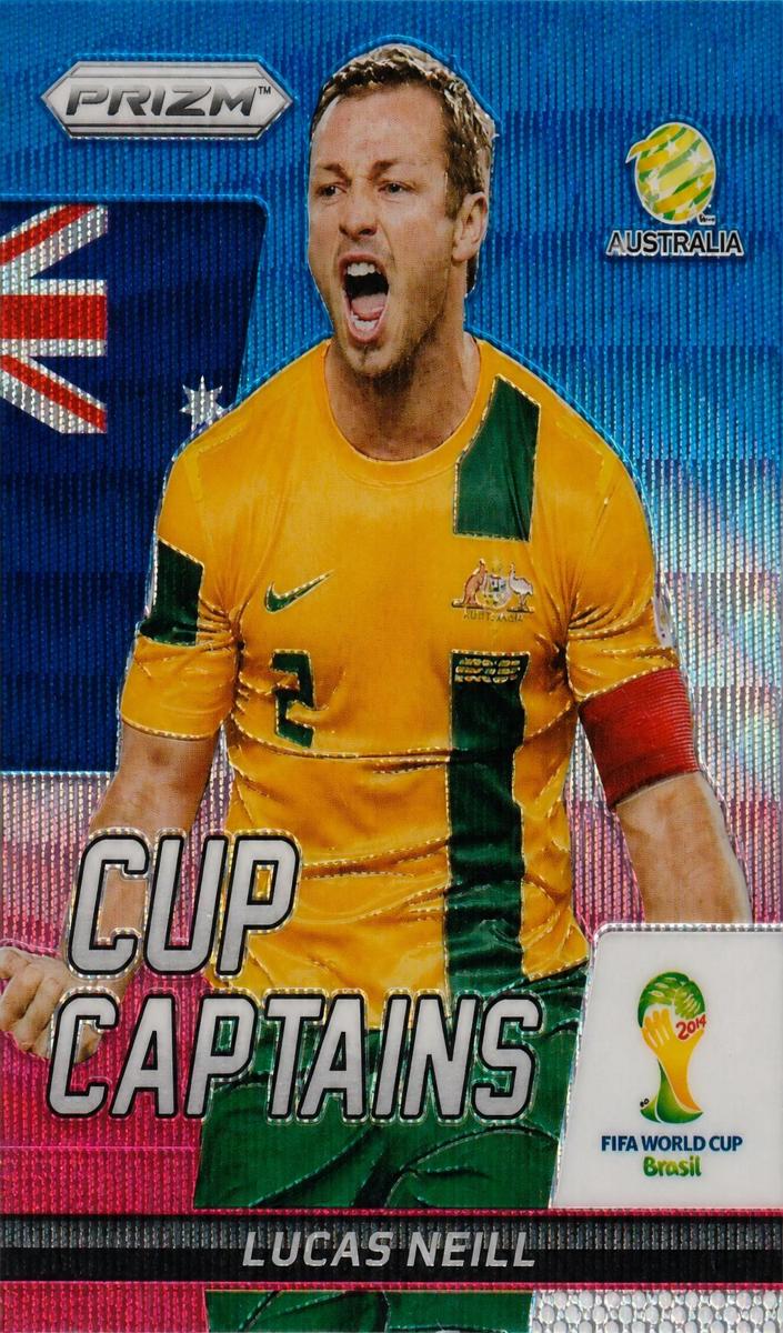 2014 Lucas Neill [Blue & Red Blue Wave] #19