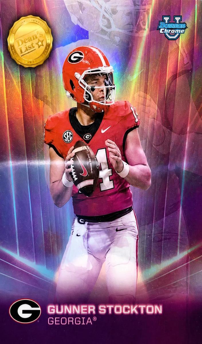 2025 Bowman Chrome University Gunner Stockton #DL-17 card