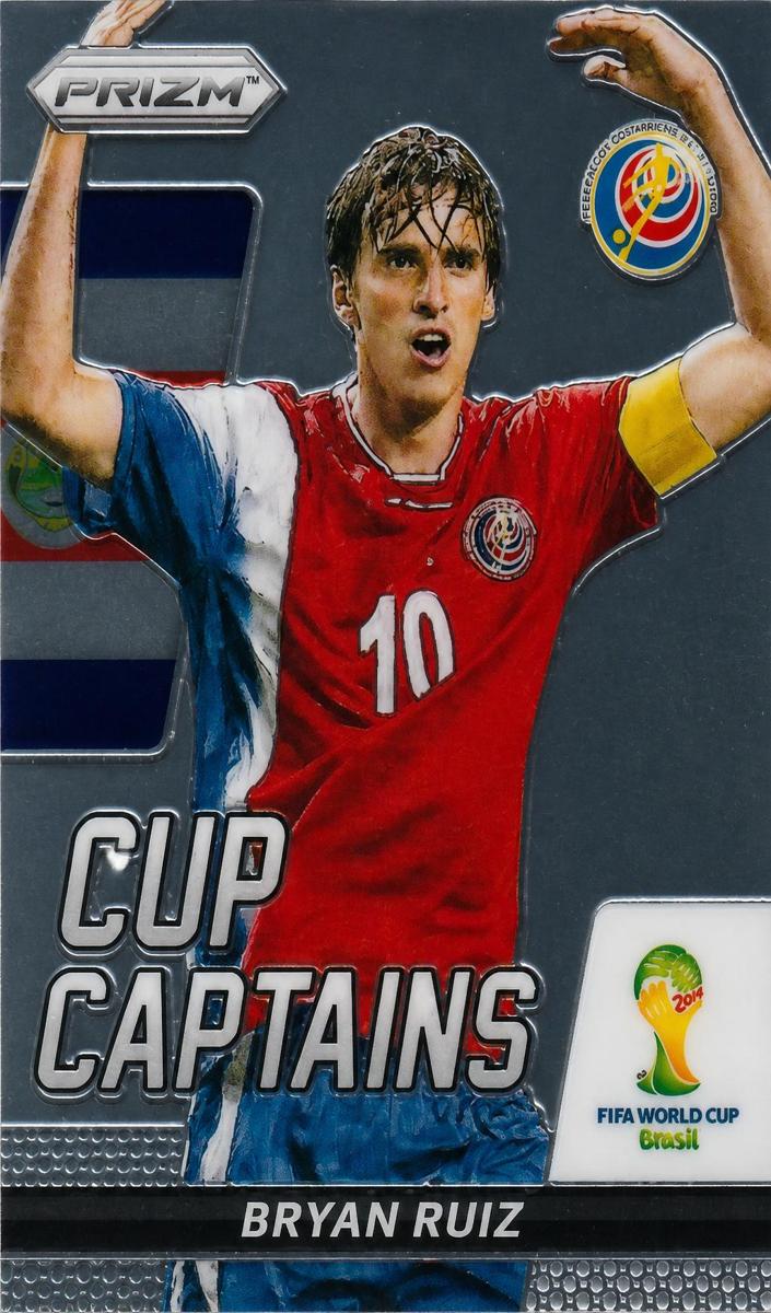 2014 Panini Prizm World Cup Bryan Ruiz [Silver] #3 card