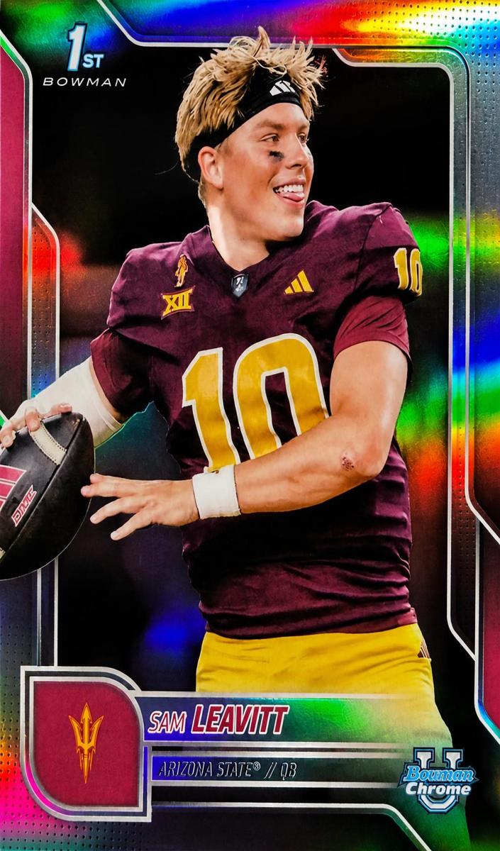 2025 Bowman Chrome University Image Variation Sam Leavitt #SP-17 card