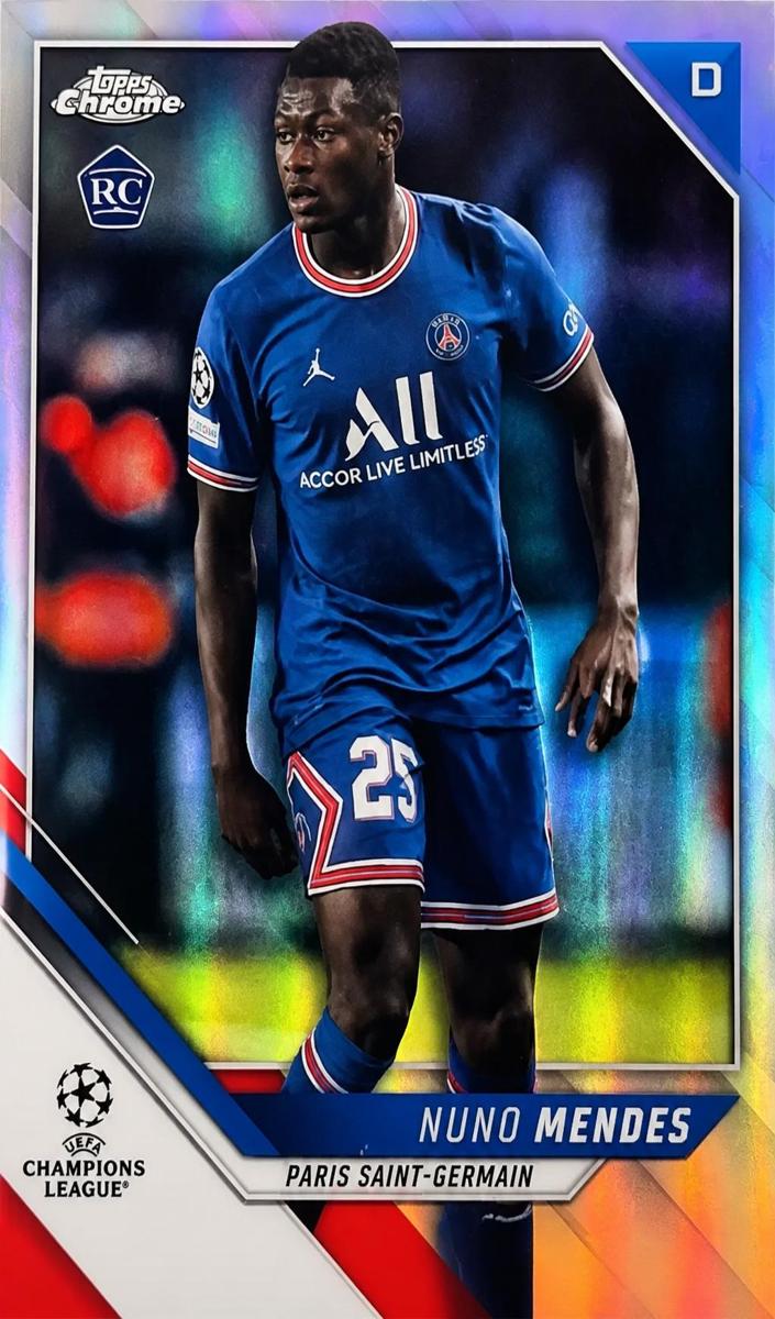 2021 Nuno Mendes [Refractor] #22