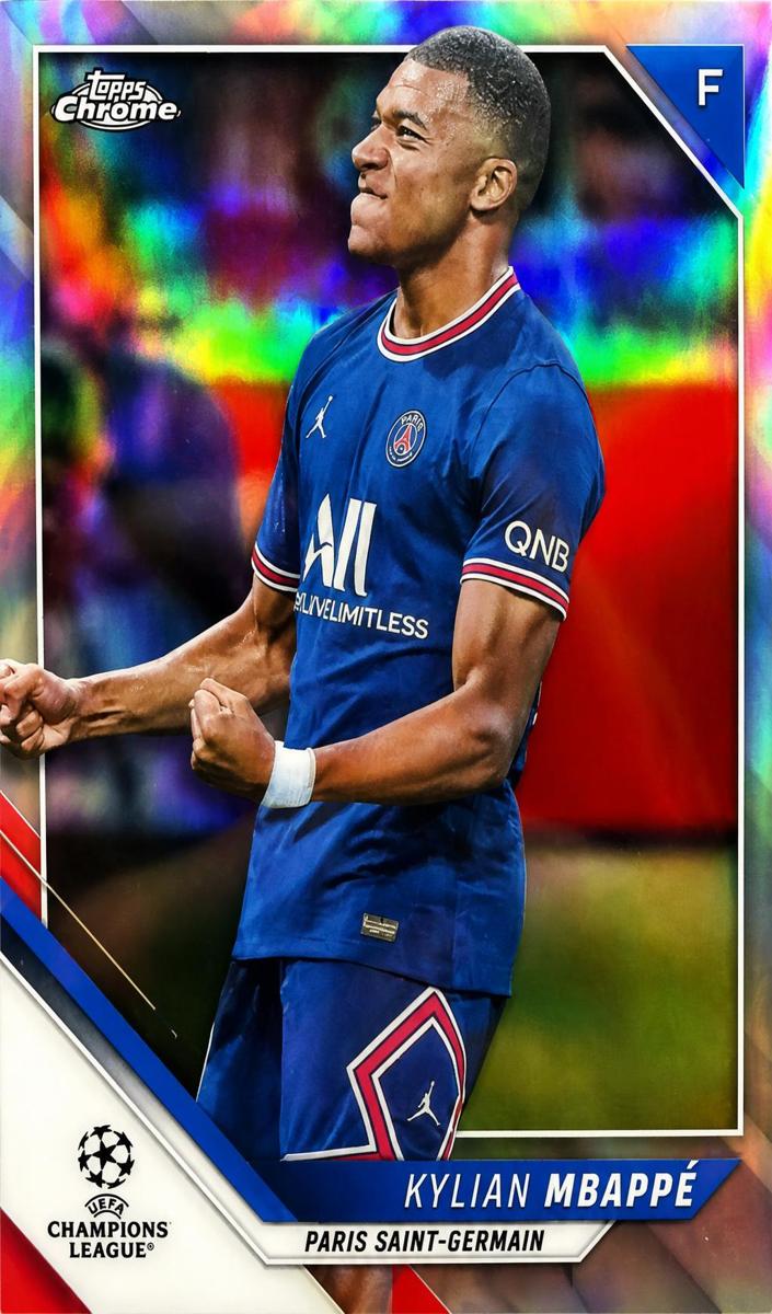 2021 Kylian Mbappe [Refractor] #1