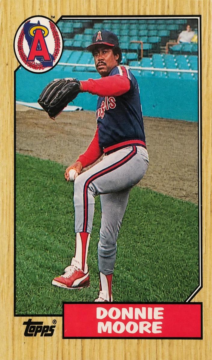 1987 Topps Donnie Moore #115 card