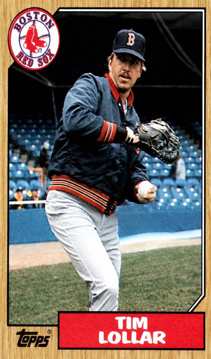 1987 Topps Tim Lollar #396 card