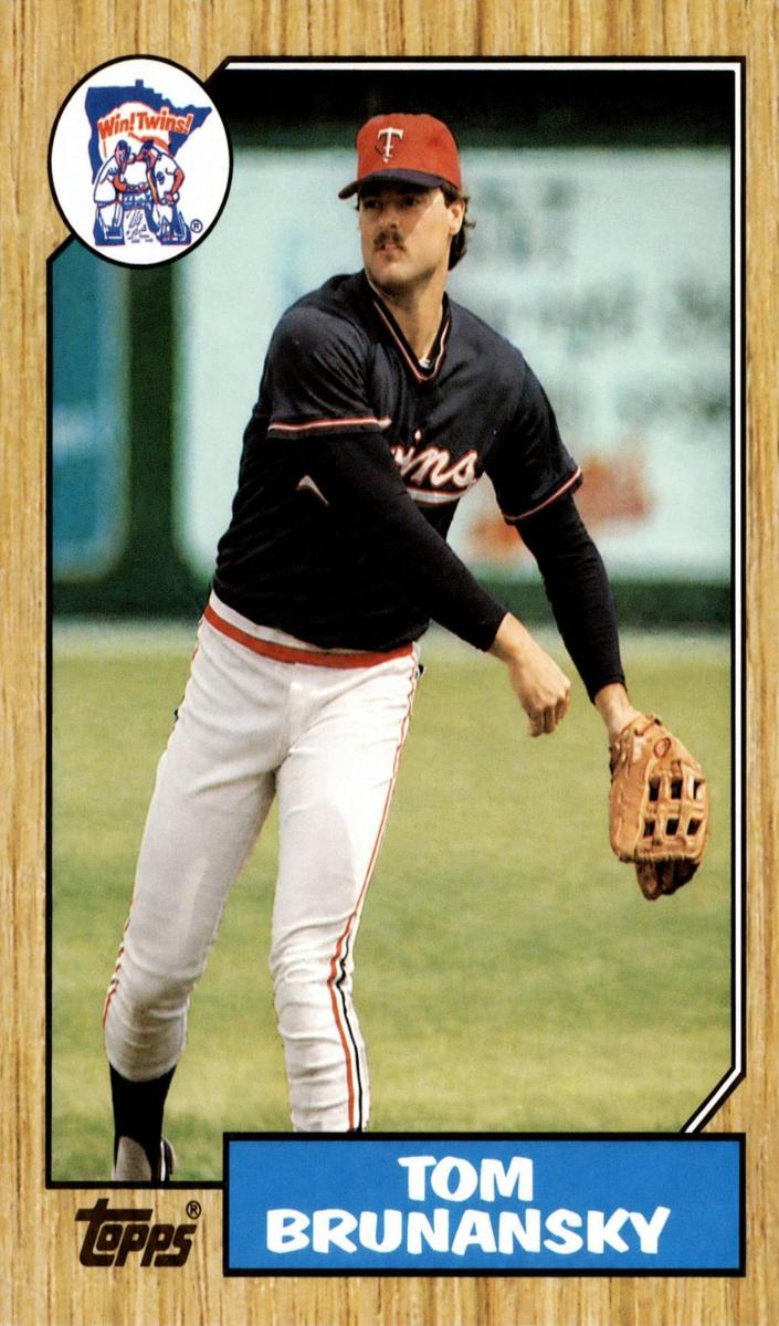 1987 Topps Tom Brunansky #776 card