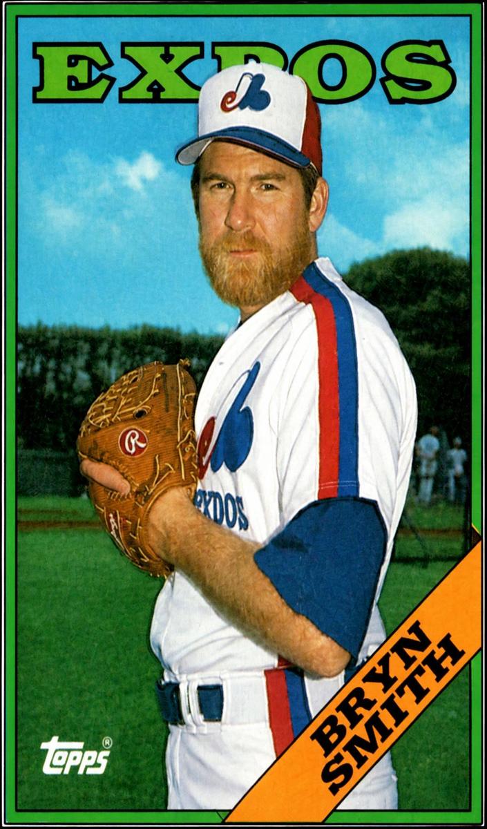 1988 Topps Bryn Smith #161 card
