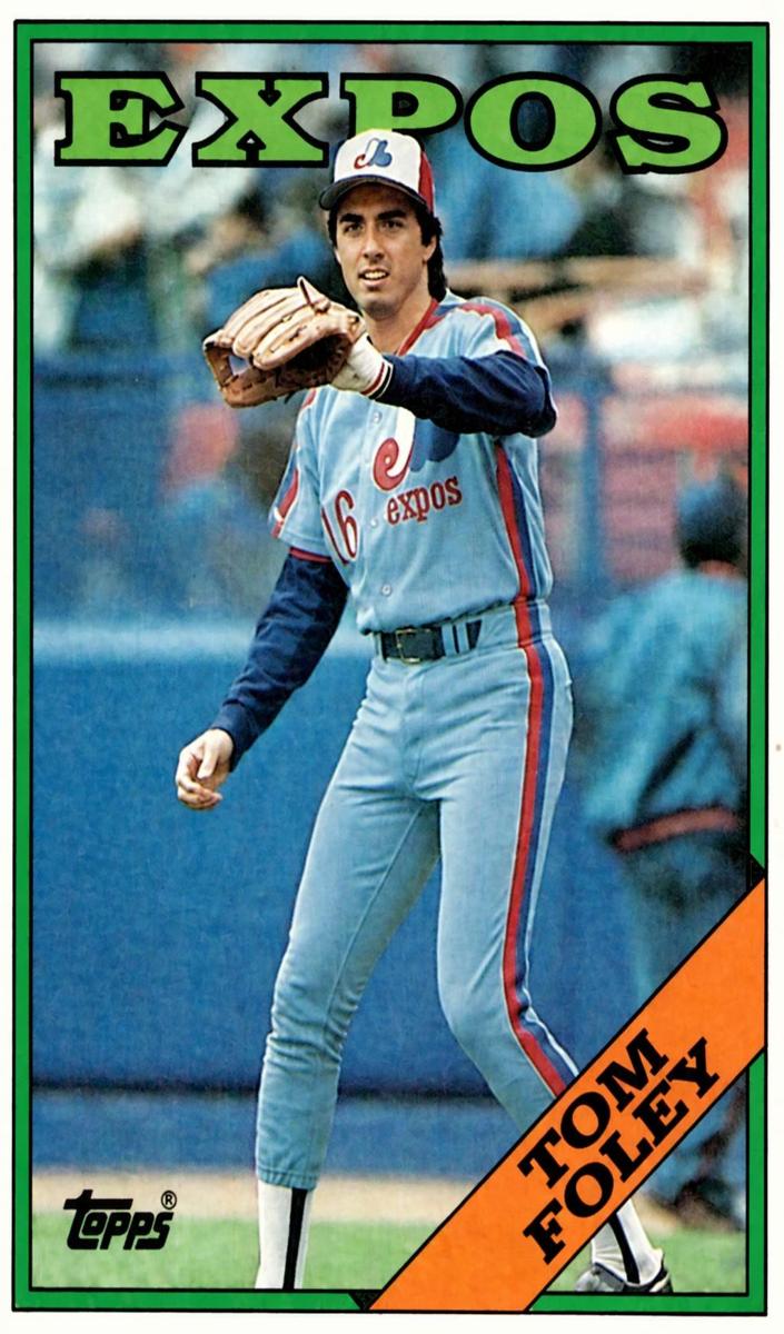 1988 Topps Tom Foley #251 card