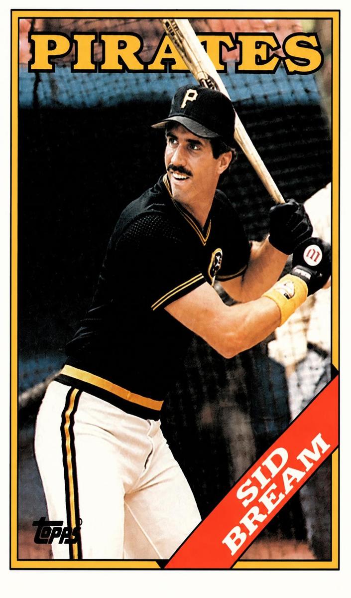 1988 Topps Sid Bream #478 card