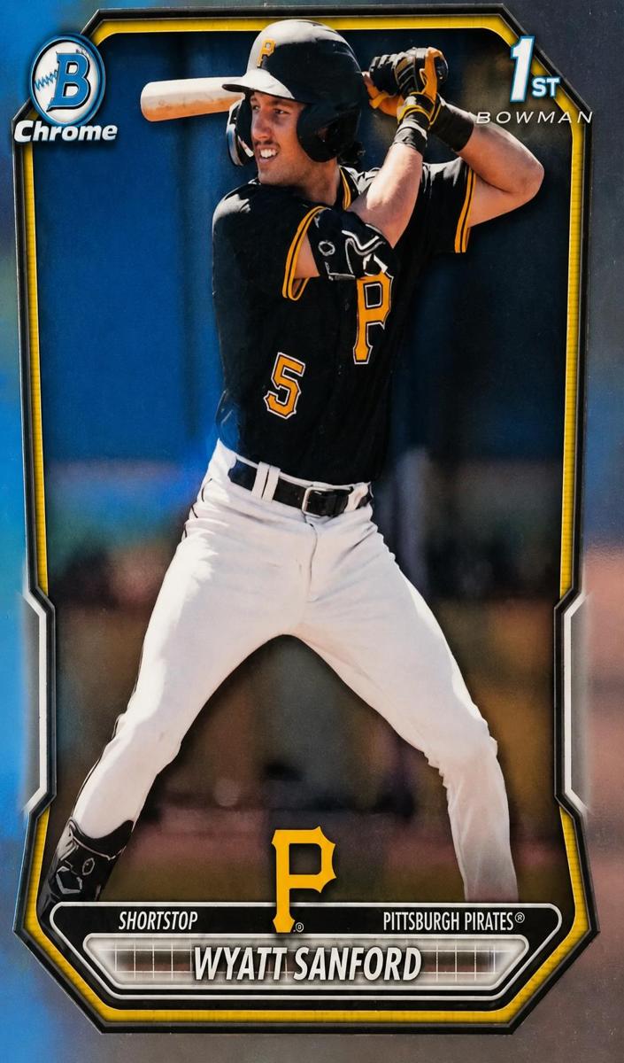 Wyatt Sanford 2026 Bowman Baseball card