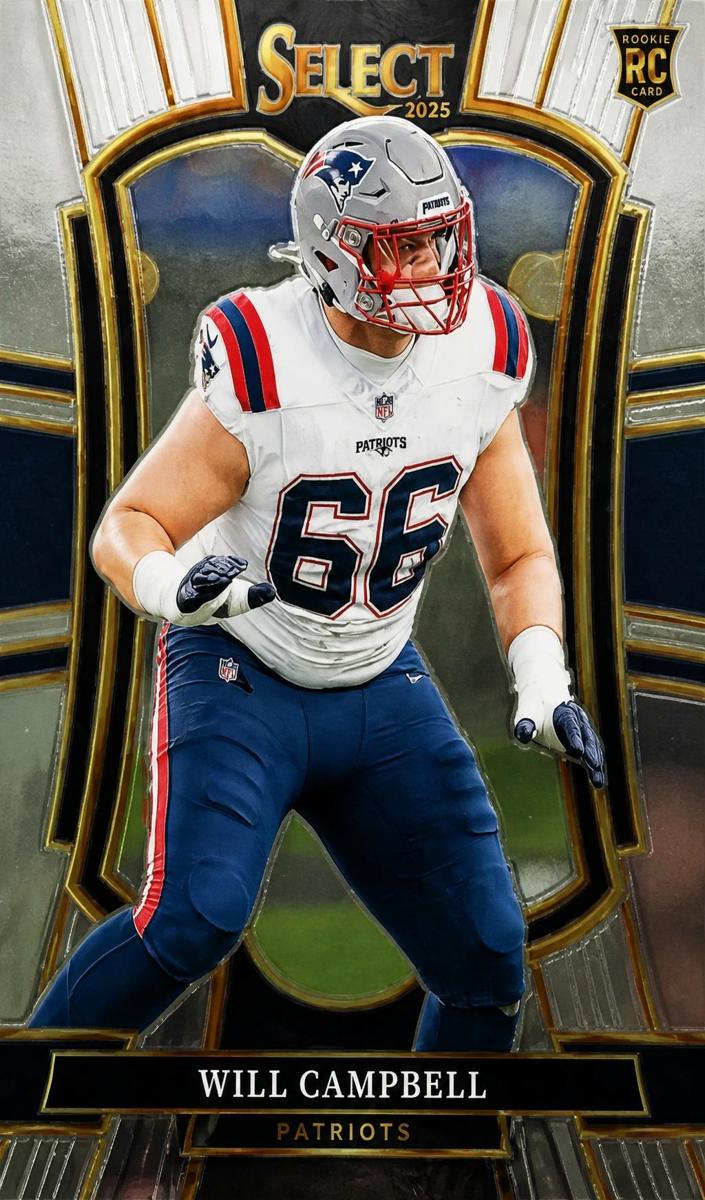 Will Campbell 2025 Select Football card