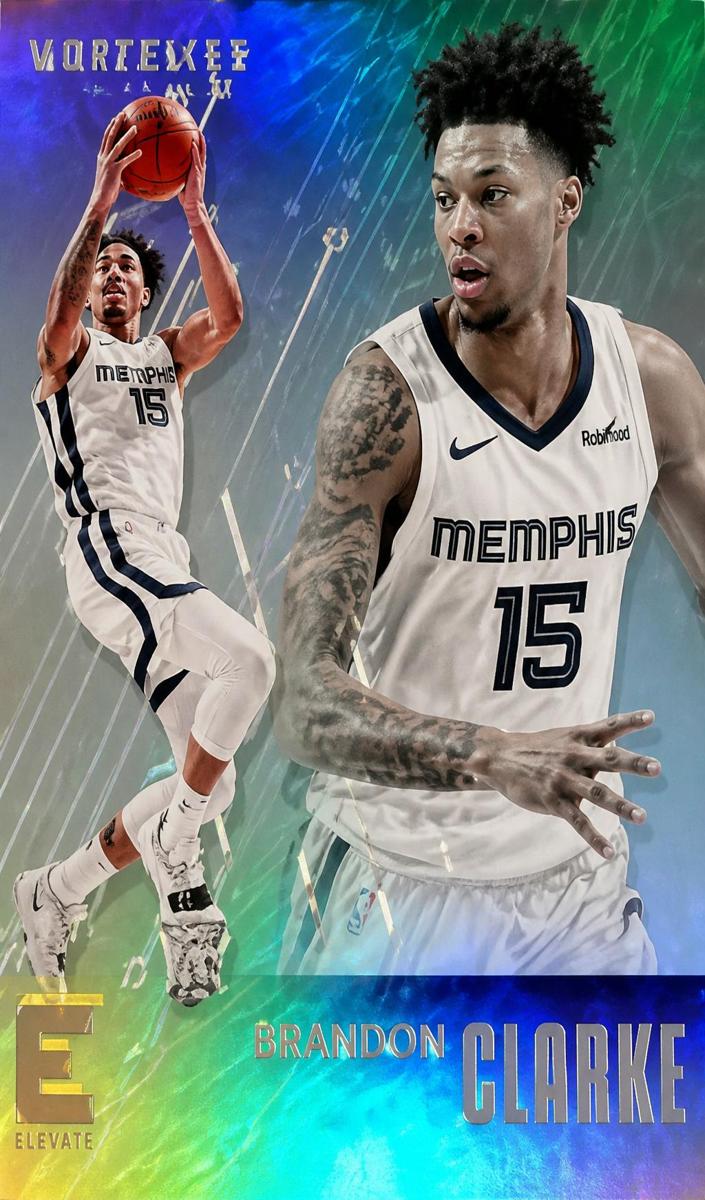 2019 Panini Chronicles Brandon Clarke #201 card