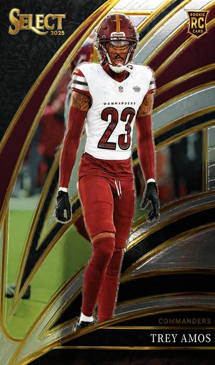 Trey Amos 2025 Select Football card
