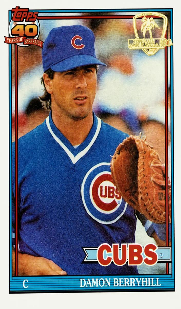 1991 Damon Berryhill #188