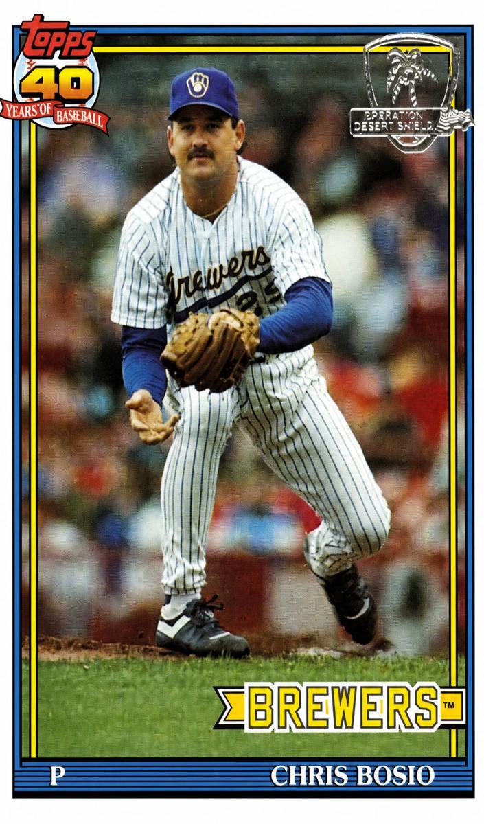 1991 Chris Bosio #217