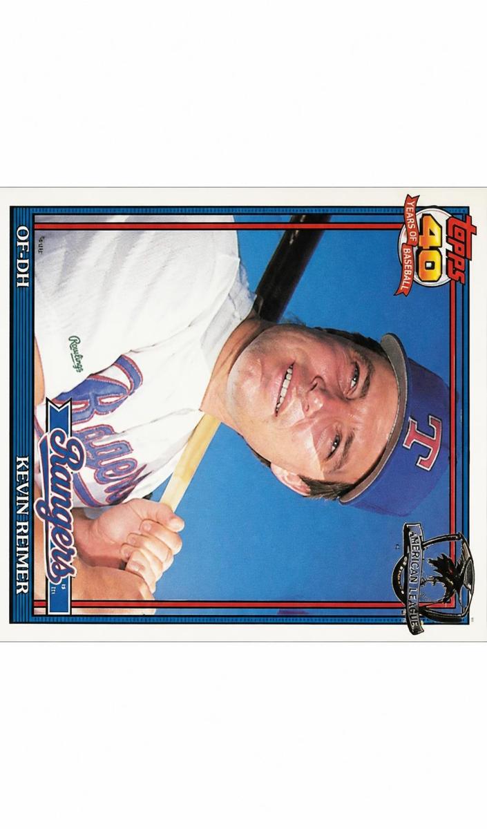 1991 Topps Kevin Reimer #304 card