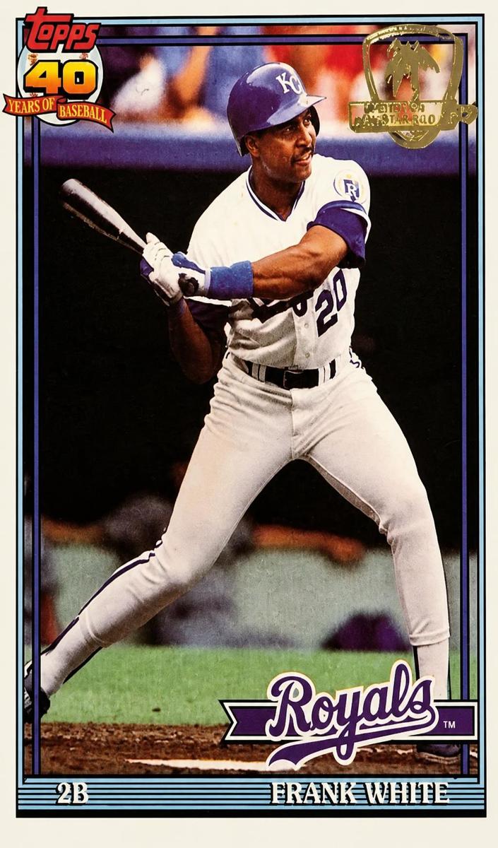 1991 Frank White #352