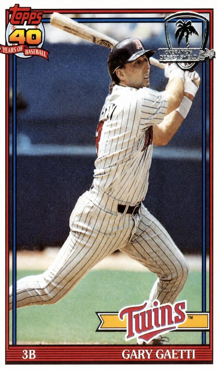 1991 Gary Gaetti #430