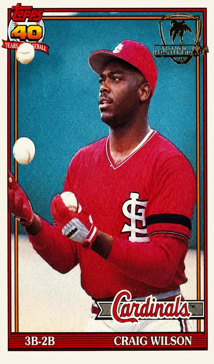 1991 Topps Craig Wilson #566 card