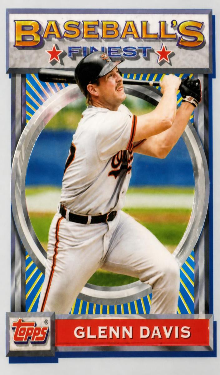 1993 Topps Finest Glenn Davis #41 card