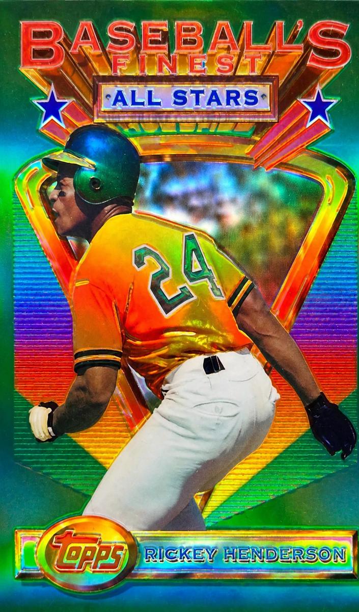1993 Rickey Henderson [Refractor] #86