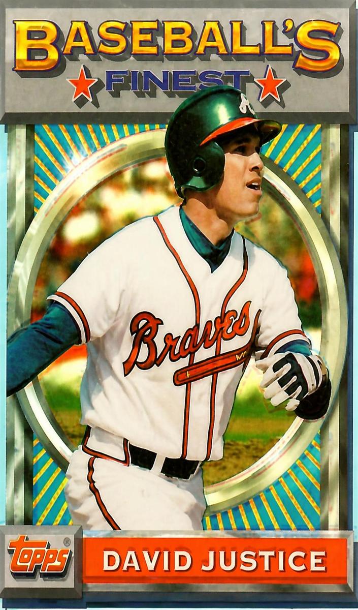 1993 David Justice [Refractor] #1