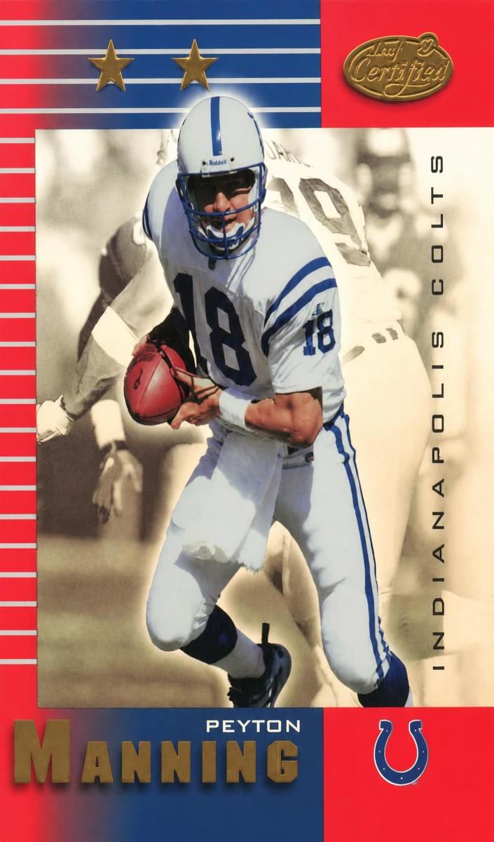 1999 Peyton Manning [Mirror Red] #122