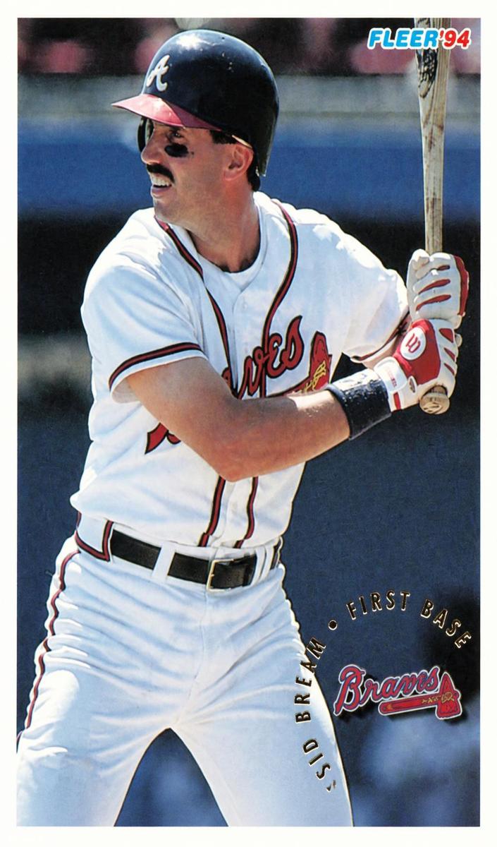 1994 Fleer Sid Bream #355 card