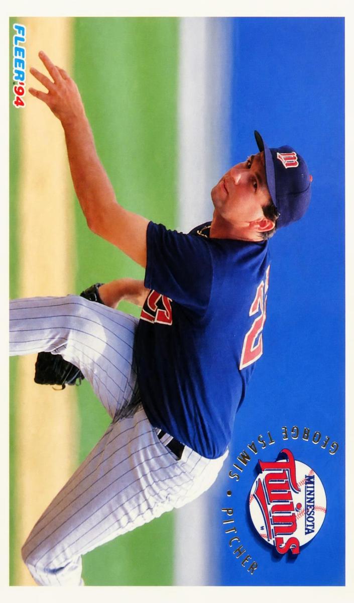 1994 Fleer George Tsamis #221 card