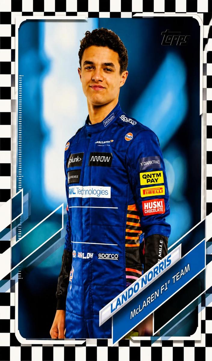 2021 Lando Norris [Checker Flag] #6