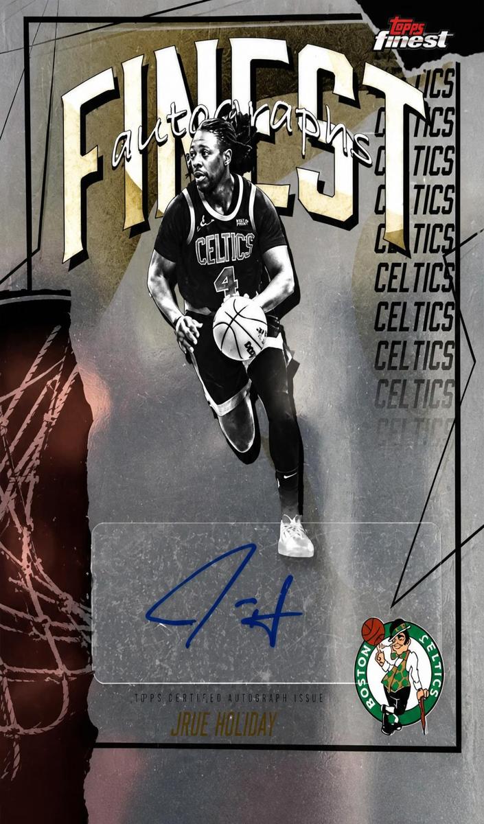 2025 Topps Finest Jrue Holiday #FAU-JO card