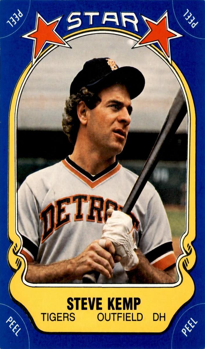 1981 Steve Kemp #7