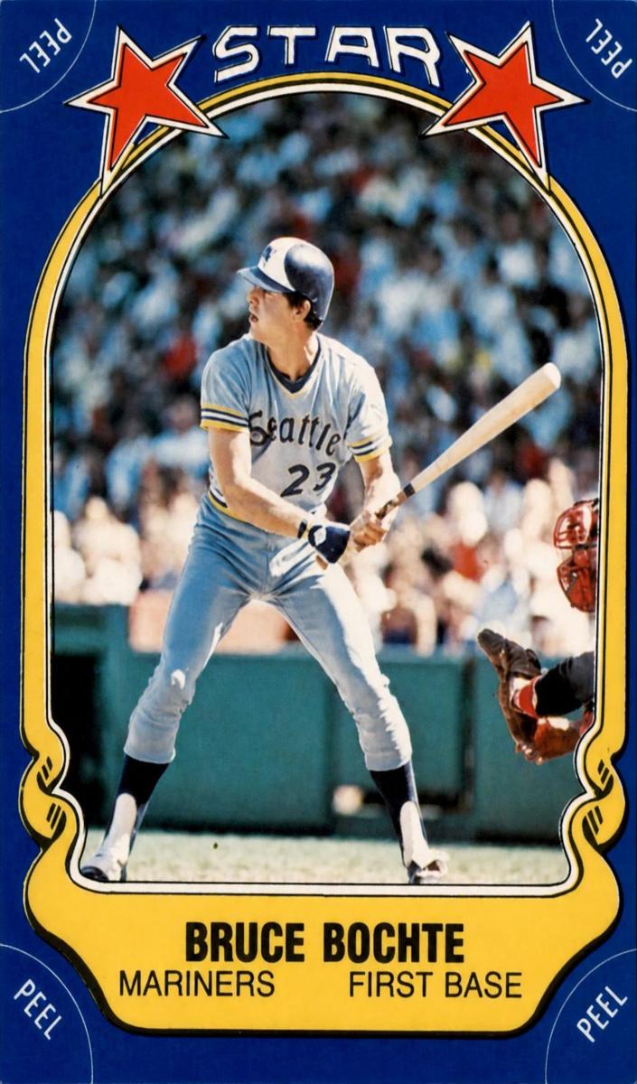 1981 Bruce Bochte #8