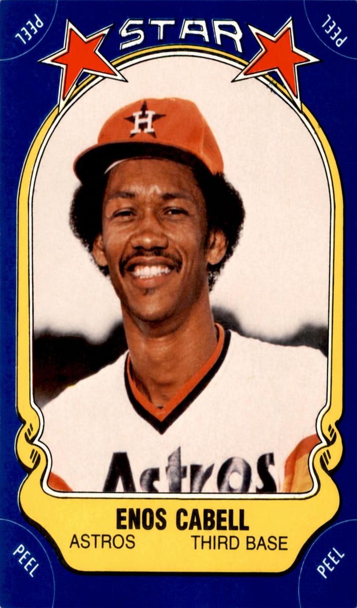 1981 Enos Cabell #36