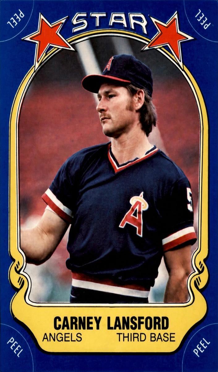 1981 Carney Lansford #12