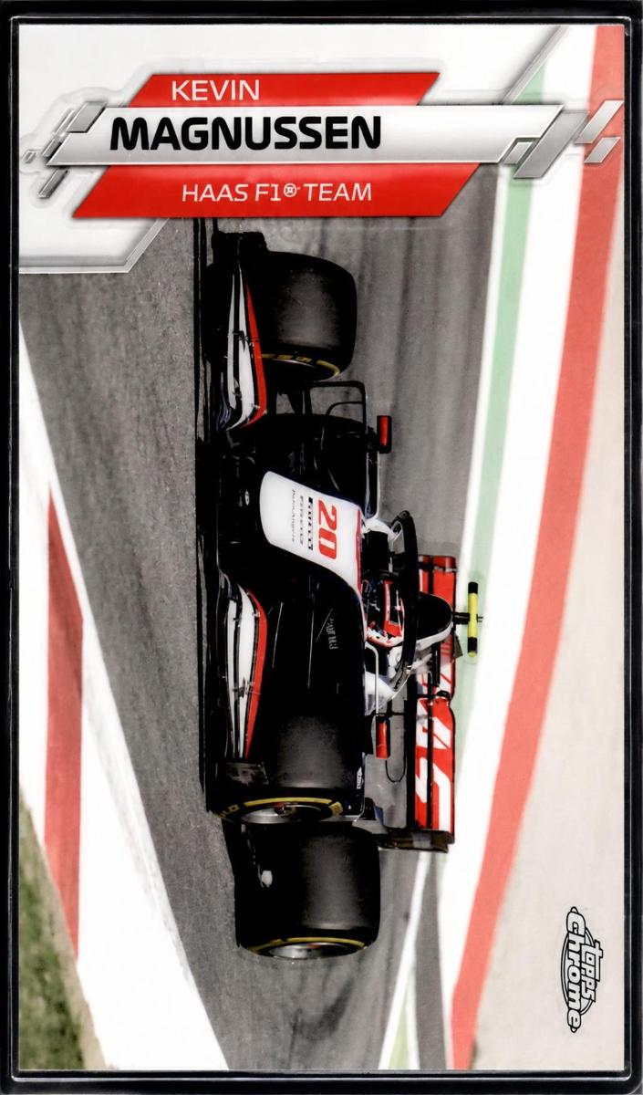 2020 Topps Chrome F1 Kevin Magnussen [Refractor] #38 card