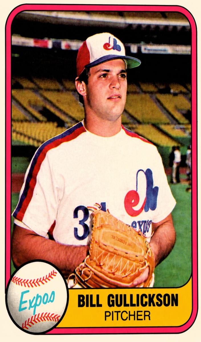 Bill Gullickson 1981 Fleer Baseball