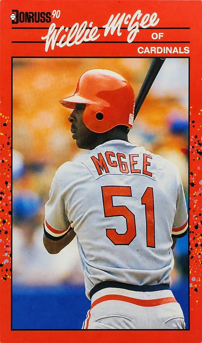 1990 Willie McGee #632