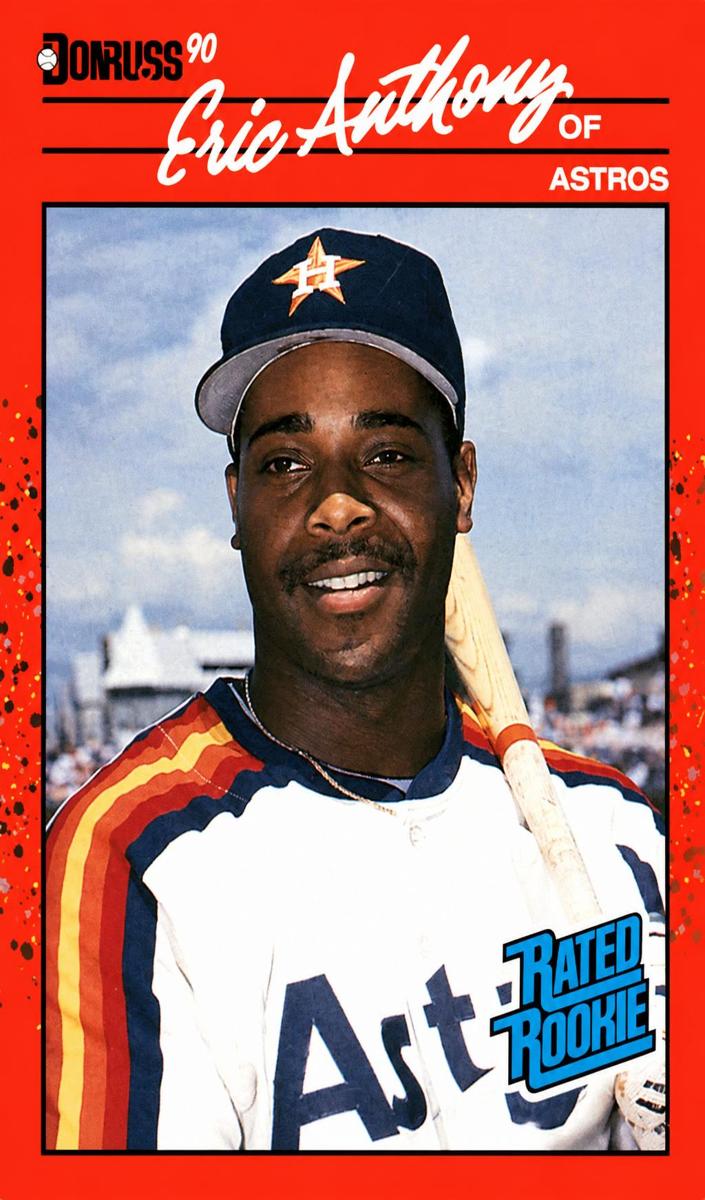 1990 Donruss Eric Anthony #34 card