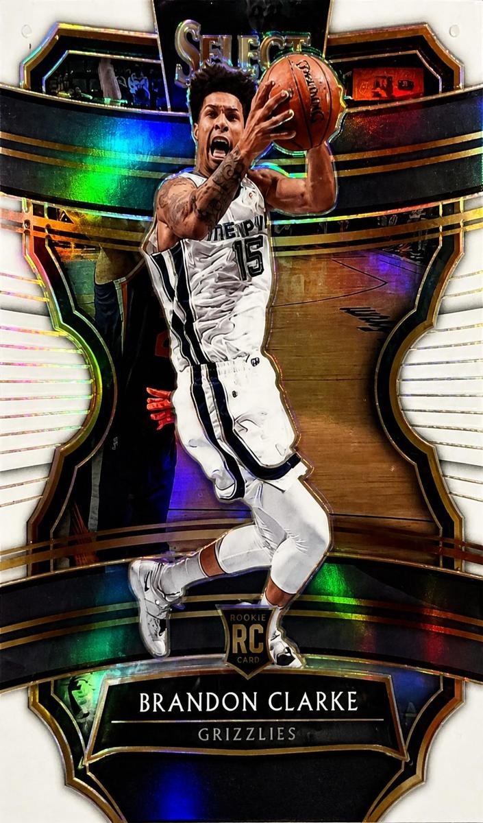 2019 Panini Select Brandon Clarke #76 card