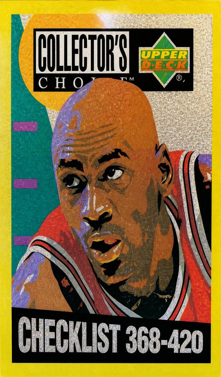 1994 Michael Jordan [Checklist-Gold Signature] #420