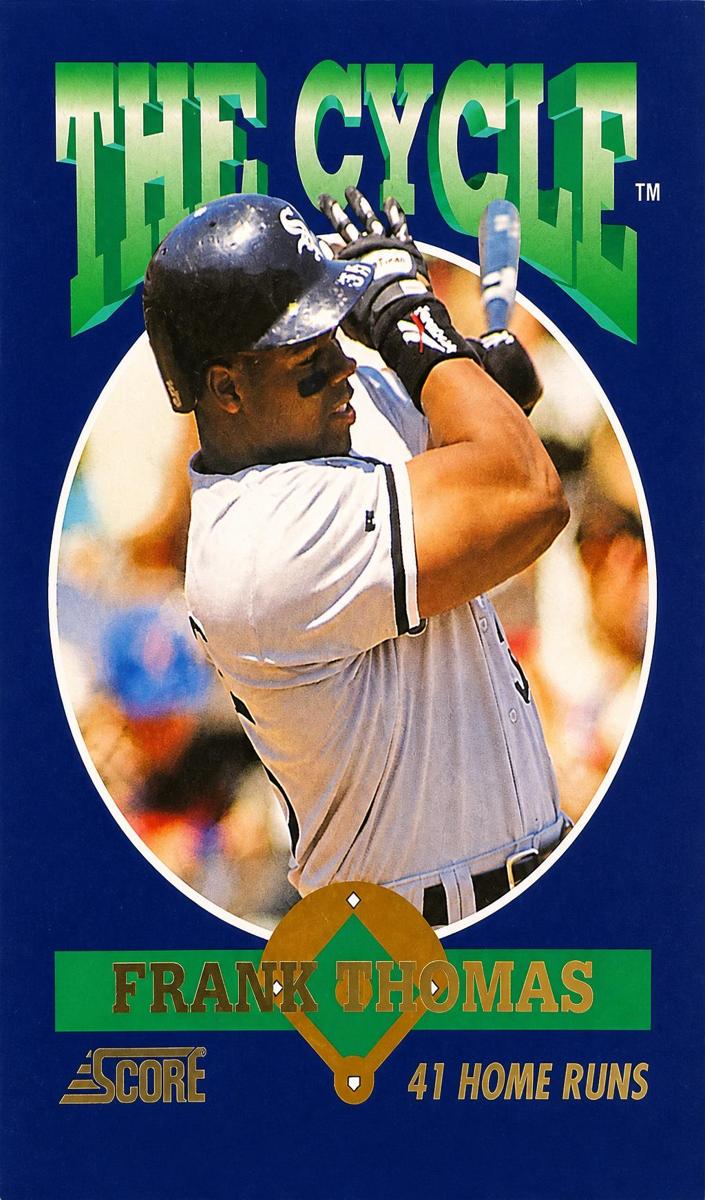 1994 Score Frank Thomas #TC18 card