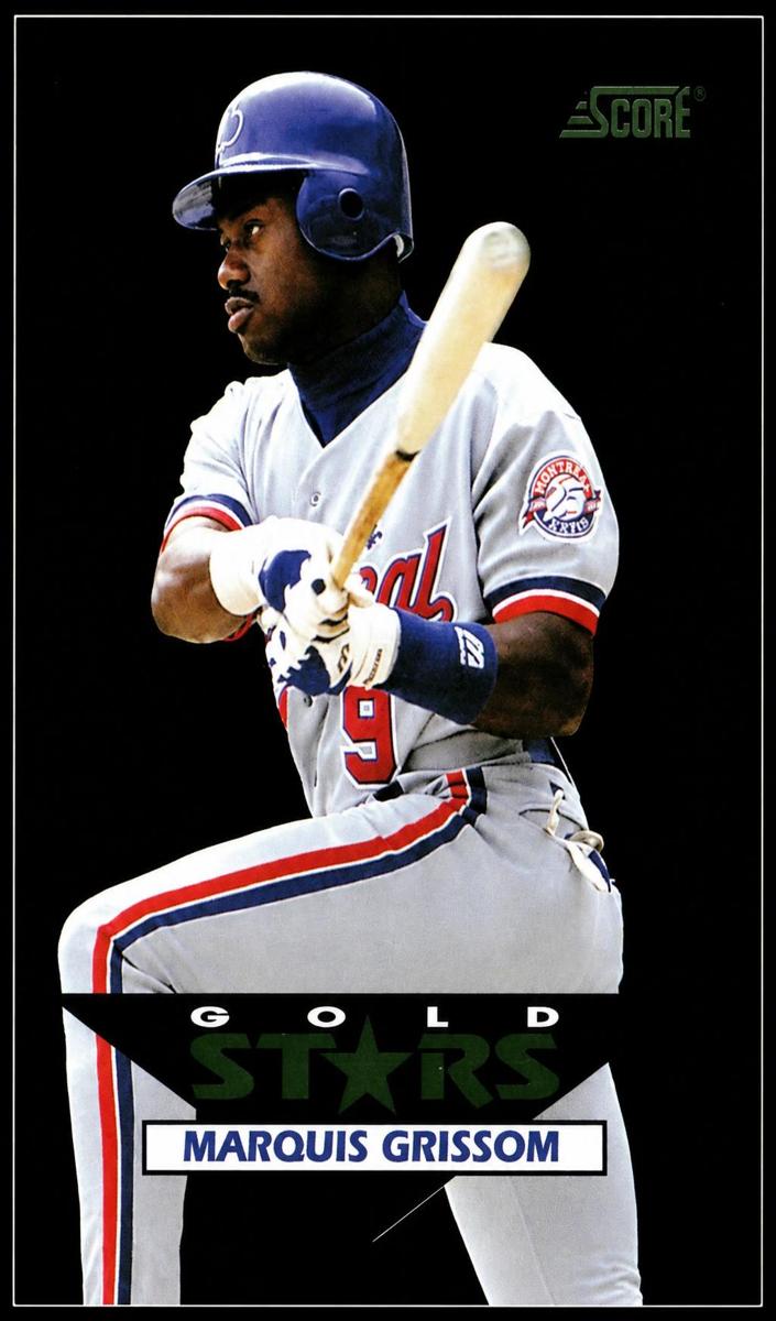 1994 Score Marquis Grissom #25 card