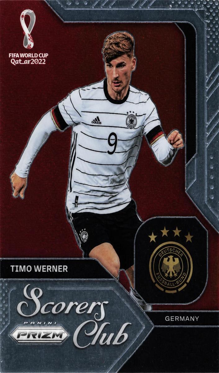 2022 Panini Prizm FIFA World Cup Qatar Timo Werner #11 card