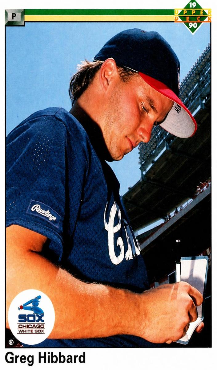 1990 Upper Deck Greg Hibbard #543 card
