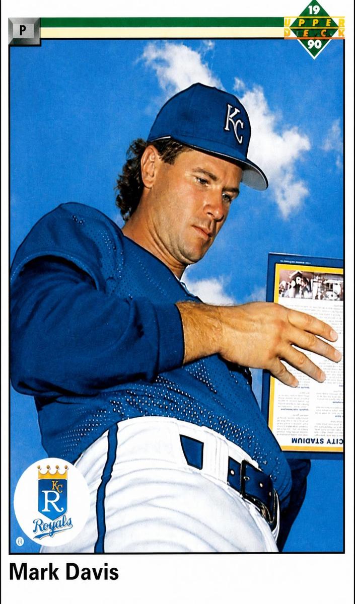1990 Upper Deck Mark Davis #710 card