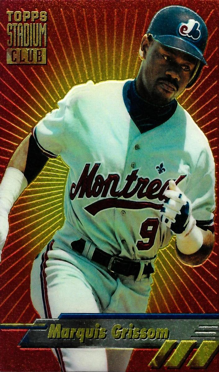1994 Topps Stadium Club Marquis Grissom #6 card