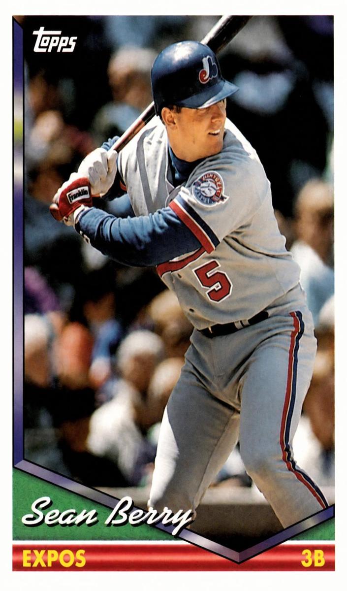 1994 Topps Sean Berry #344 card